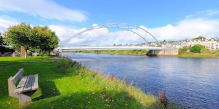 Bonar Bridge over the river Oykel
